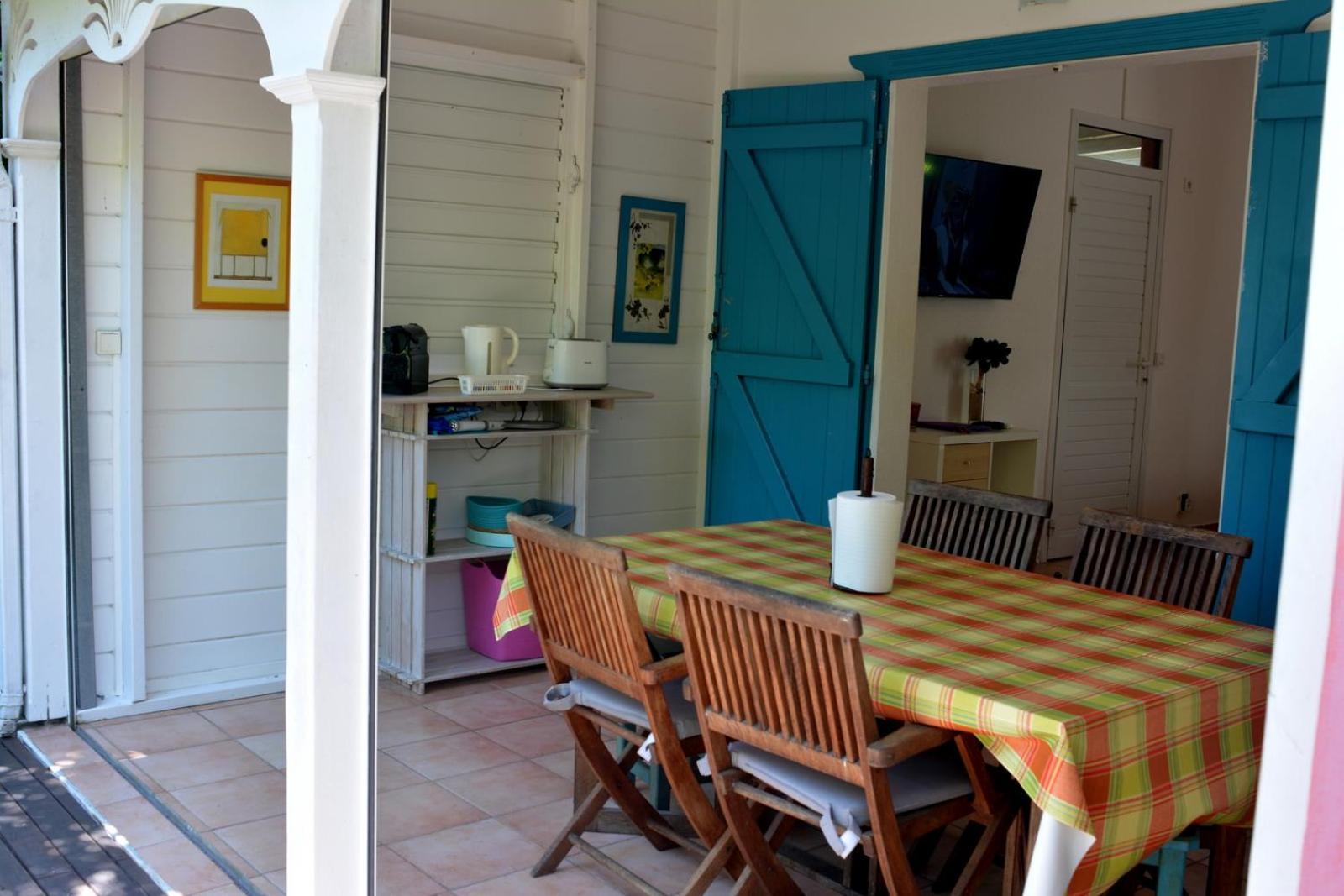 Bungalow La Papaye Bleue Residence Acces Piscine & Plage サン・フランソワ エクステリア 写真