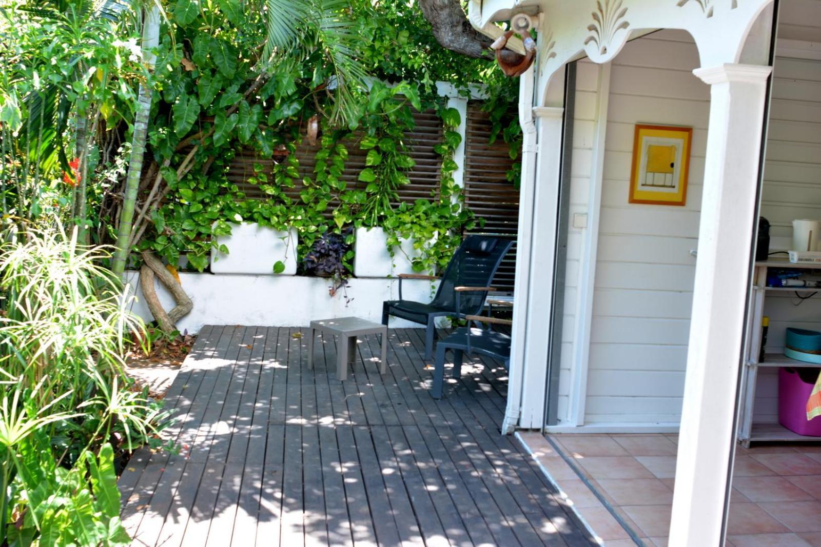 Bungalow La Papaye Bleue Residence Acces Piscine & Plage サン・フランソワ エクステリア 写真