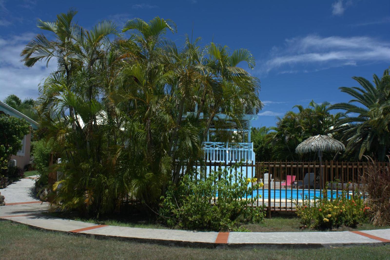 Bungalow La Papaye Bleue Residence Acces Piscine & Plage サン・フランソワ エクステリア 写真